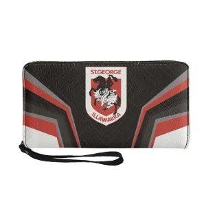 Womens NRL Fashion Zipper Purses With Handle
