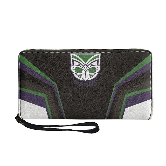 Womens NRL Fashion Zipper Purses With Handle