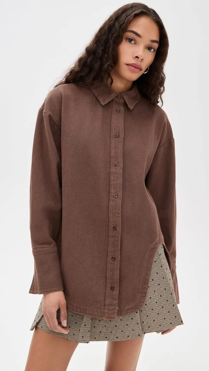 Women's Off Duty Denim Shirt