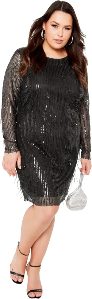 Women's Plus Size Nouveau Nights Dress