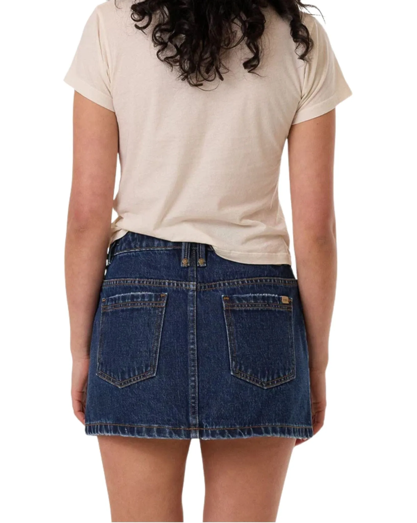 Womens Sophie Skirt- Rinsed Ink
