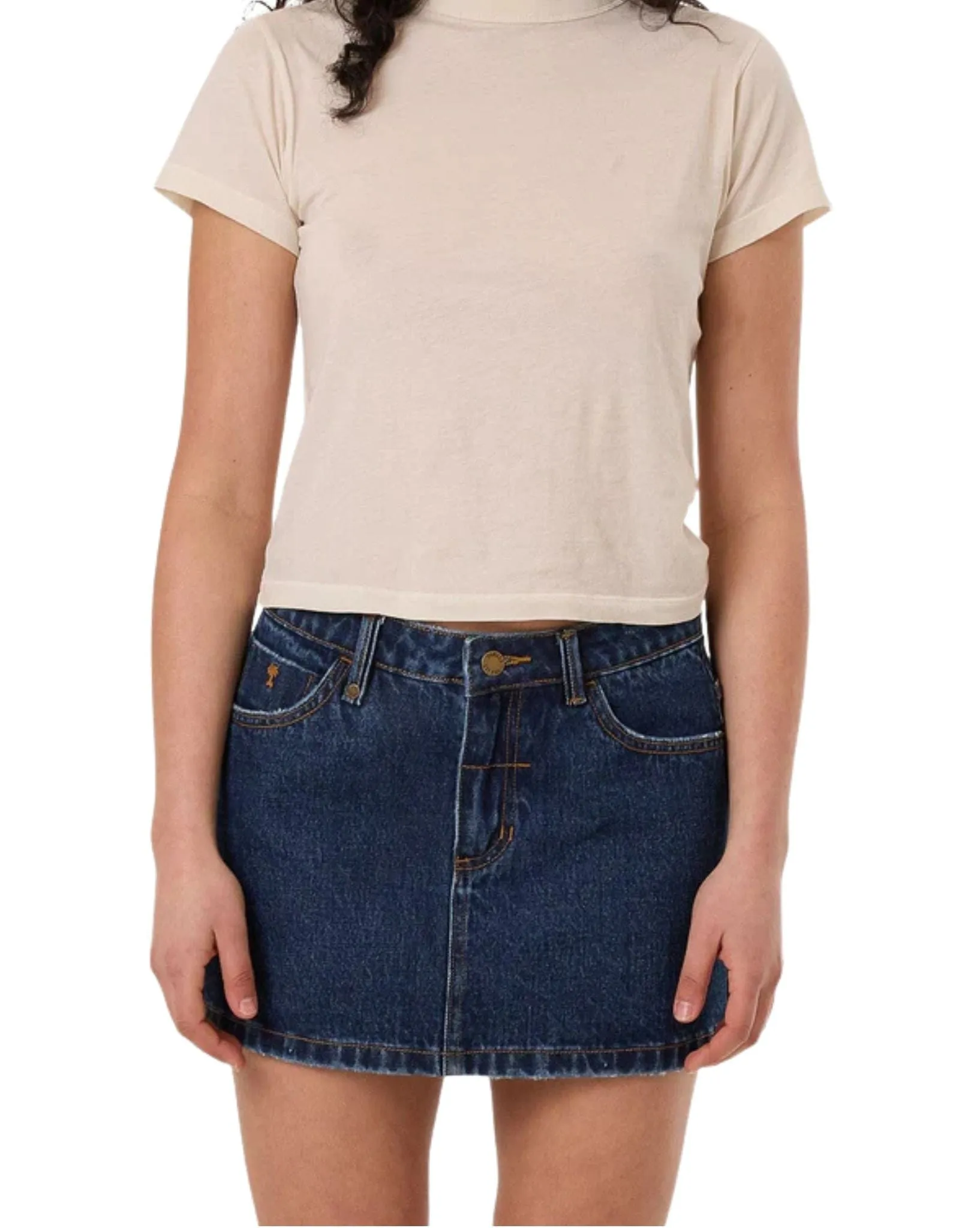 Womens Sophie Skirt- Rinsed Ink