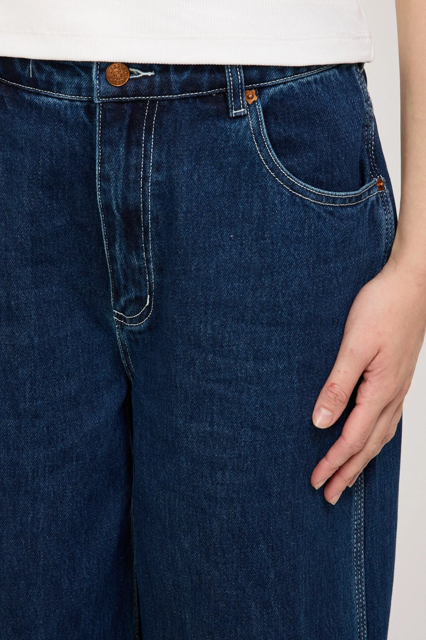 Womens Work Pant Indigo Denim