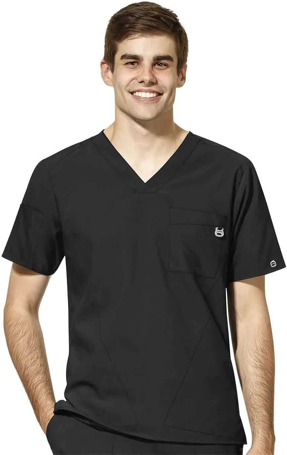 WonderWink Men's V-Neck Top