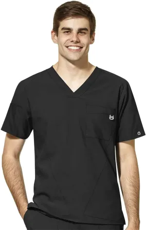 WonderWink Men's V-Neck Top