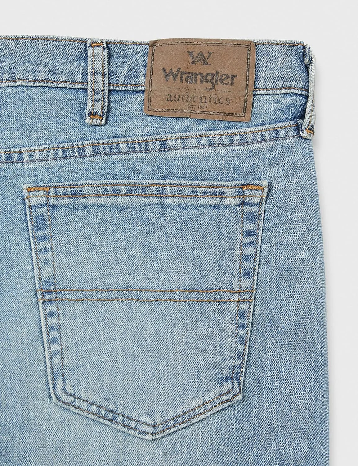 Wrangler Authentics Men's Classic 5-Pocket Relaxed Fit Flex Jean