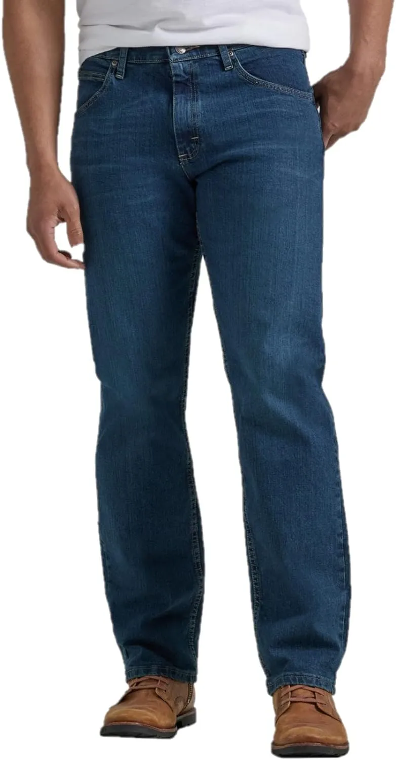 Wrangler Authentics Men's Classic 5-Pocket Relaxed Fit Flex Jean