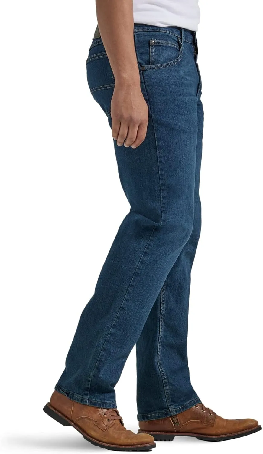 Wrangler Authentics Men's Classic 5-Pocket Relaxed Fit Flex Jean