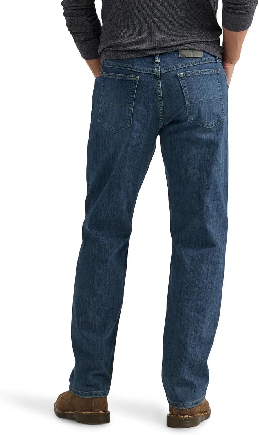 Wrangler Authentics Men's Classic 5-Pocket Relaxed Fit Flex Jean