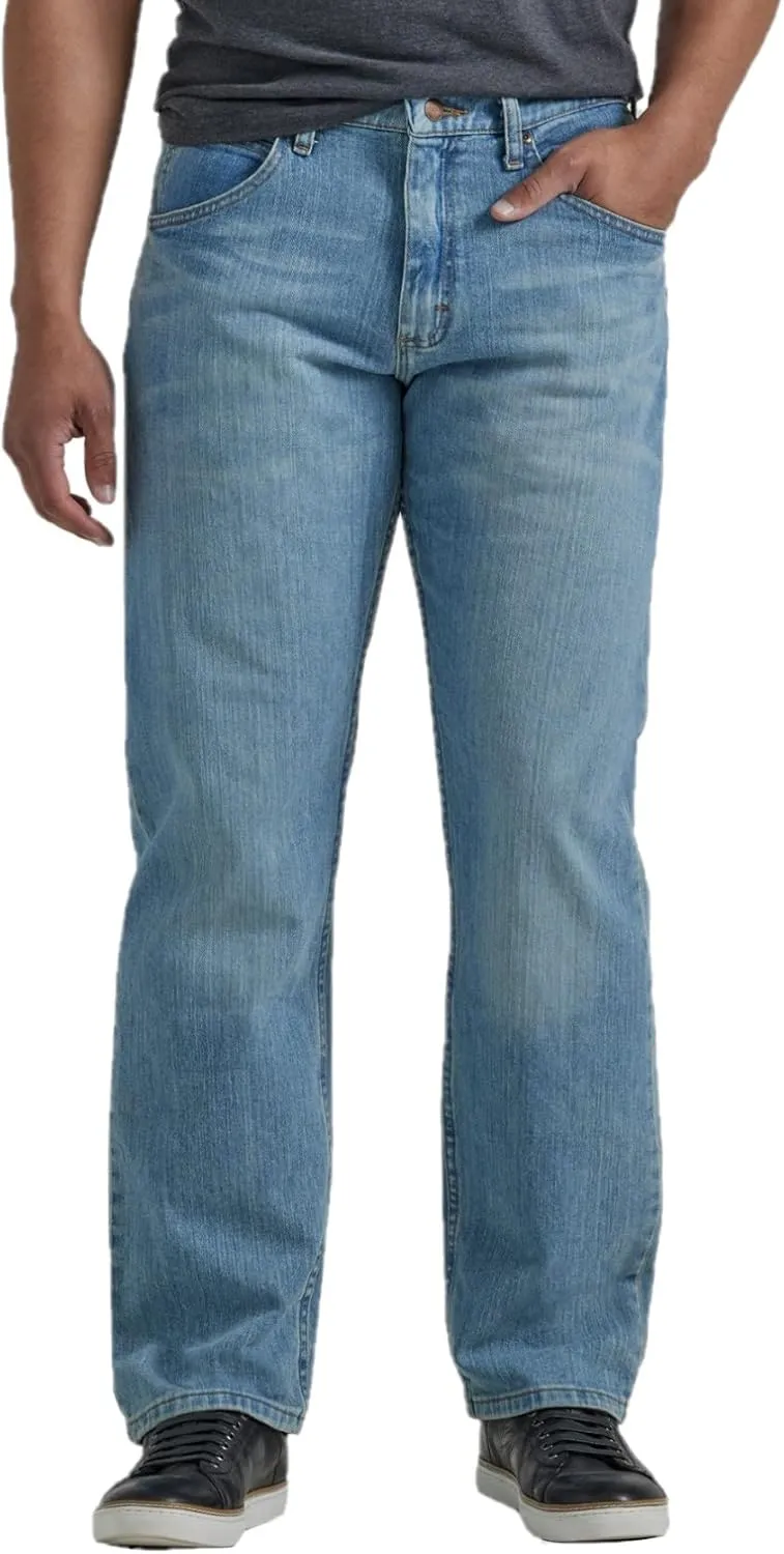 Wrangler Authentics Men's Classic 5-Pocket Relaxed Fit Flex Jean