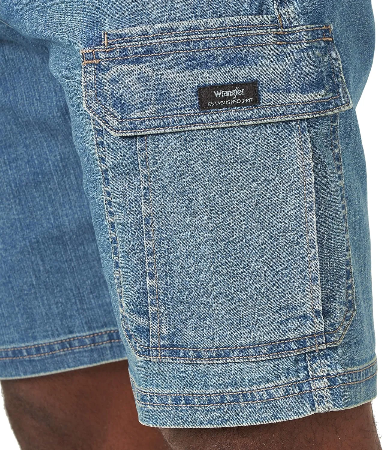 Wrangler Authentics Men's Classic Cargo Stretch Short