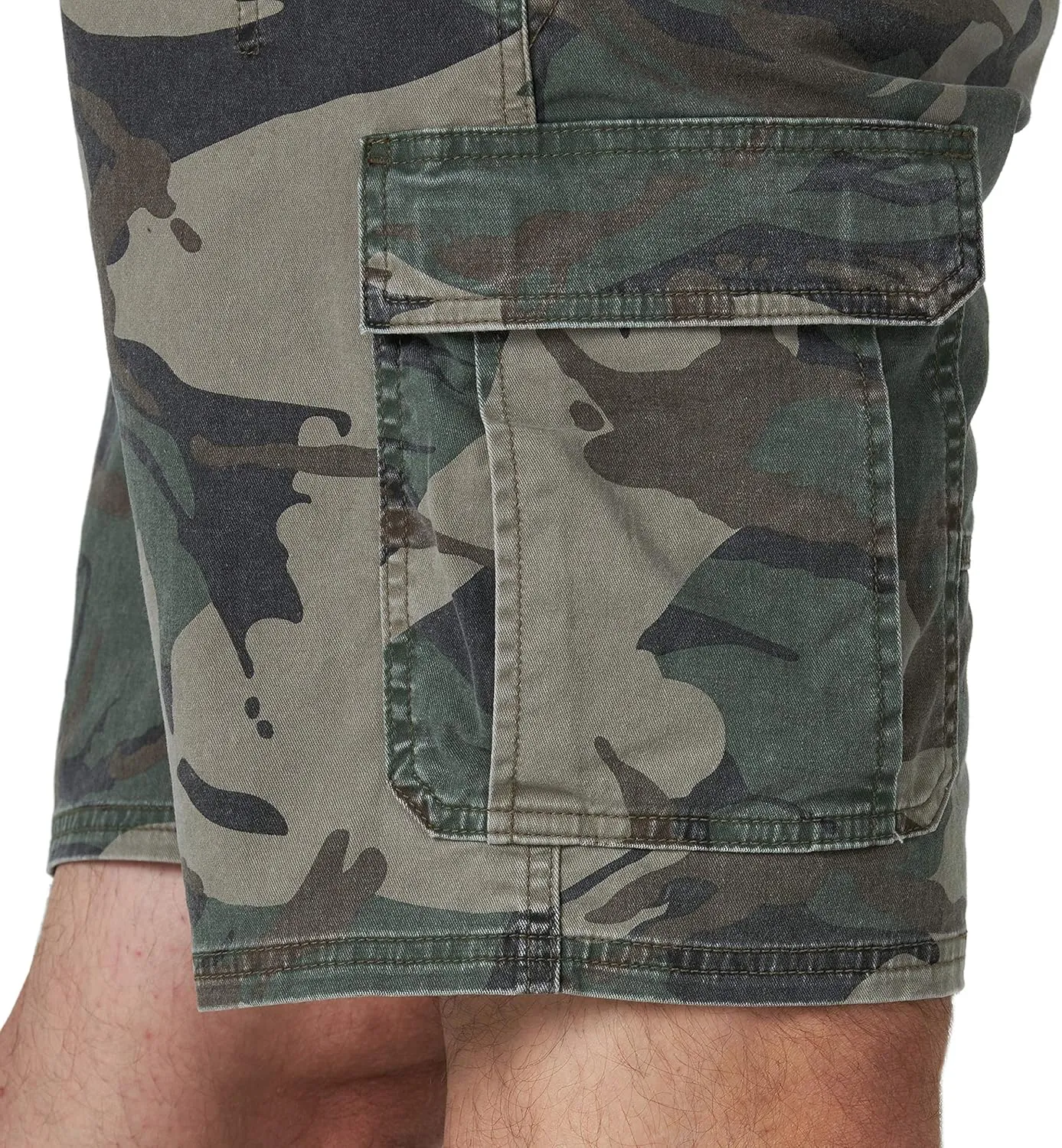 Wrangler Authentics Men's Classic Cargo Stretch Short