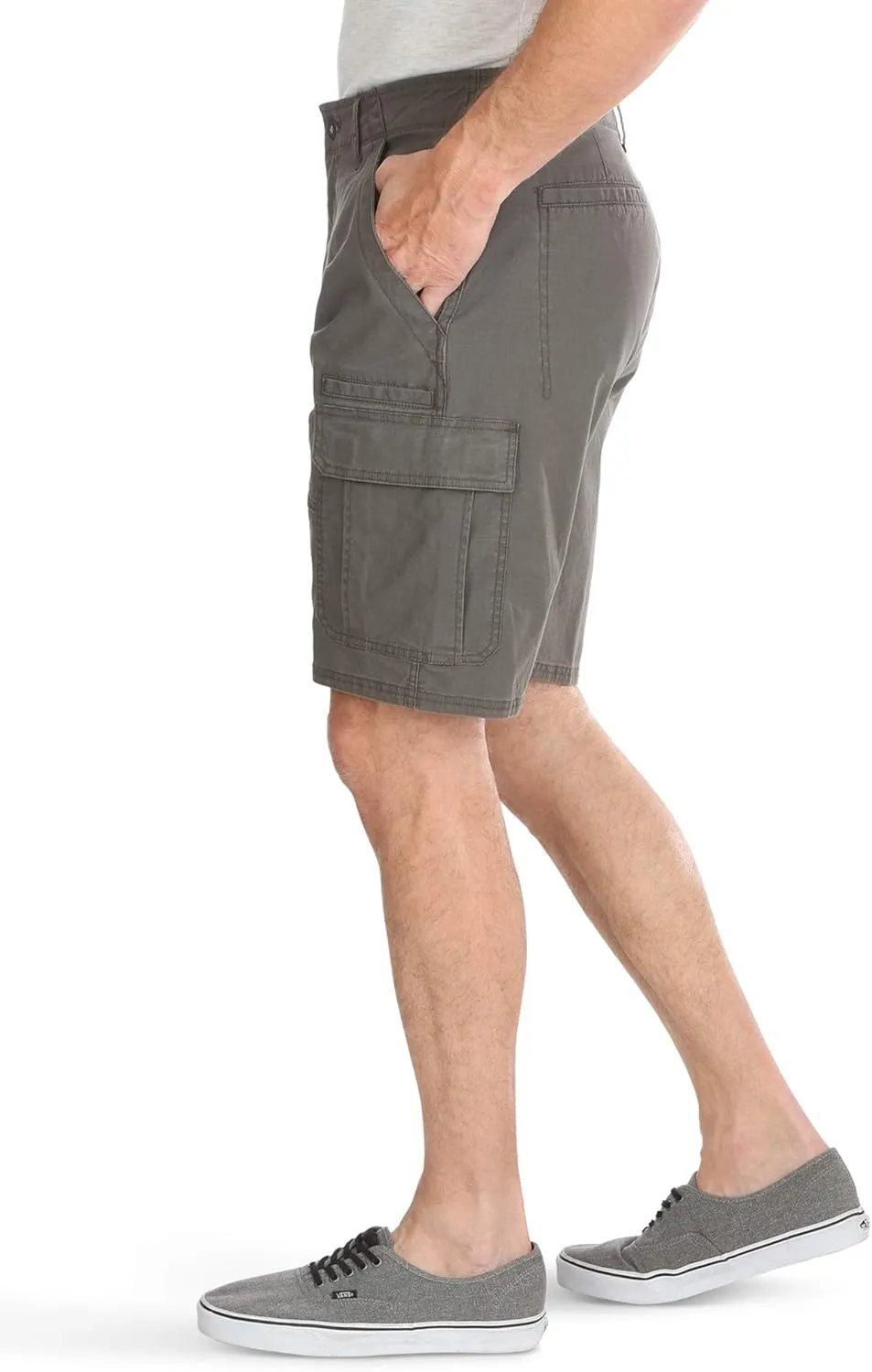 Wrangler Authentics Men's Classic Cargo Stretch Short
