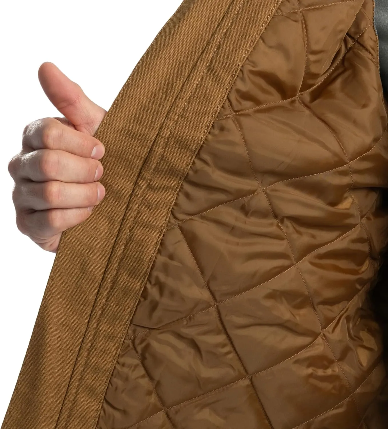 Wrangler Men's Sherpa Lined Vest with Hood