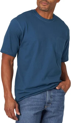 Wrangler Men's Short Sleeve 1 Pocket T-Shirt