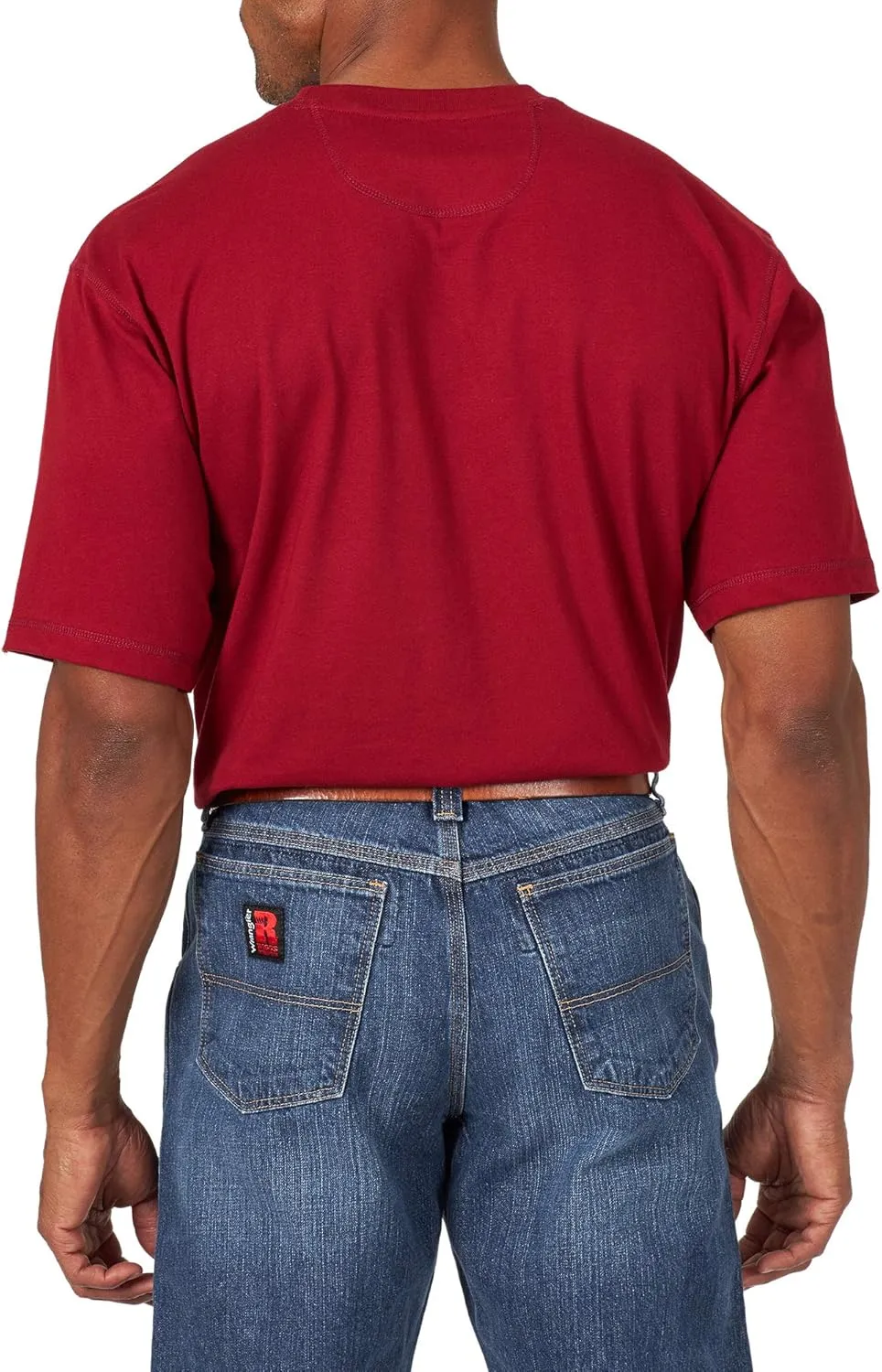 Wrangler Men's Short Sleeve 1 Pocket T-Shirt