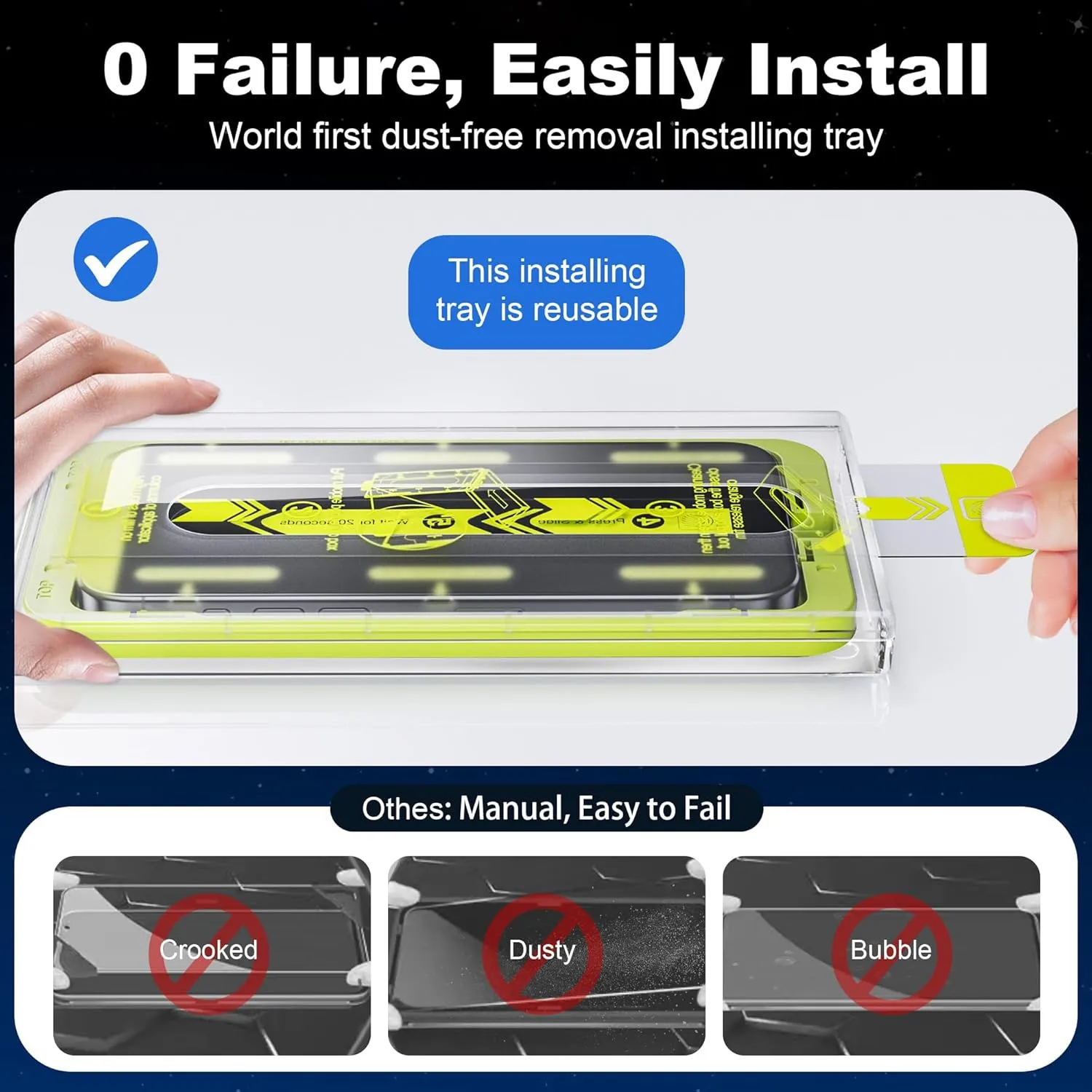 WSKEN Privacy Screen Protector for iPhone 15 Pro 6.1 inch,[Auto-Dust Removal] Full Coverage Screen 2.5D Edge 28 Degree 10s HD Tempered Glass Film with Dust Clean Installing House 2023 5G,4 Pack