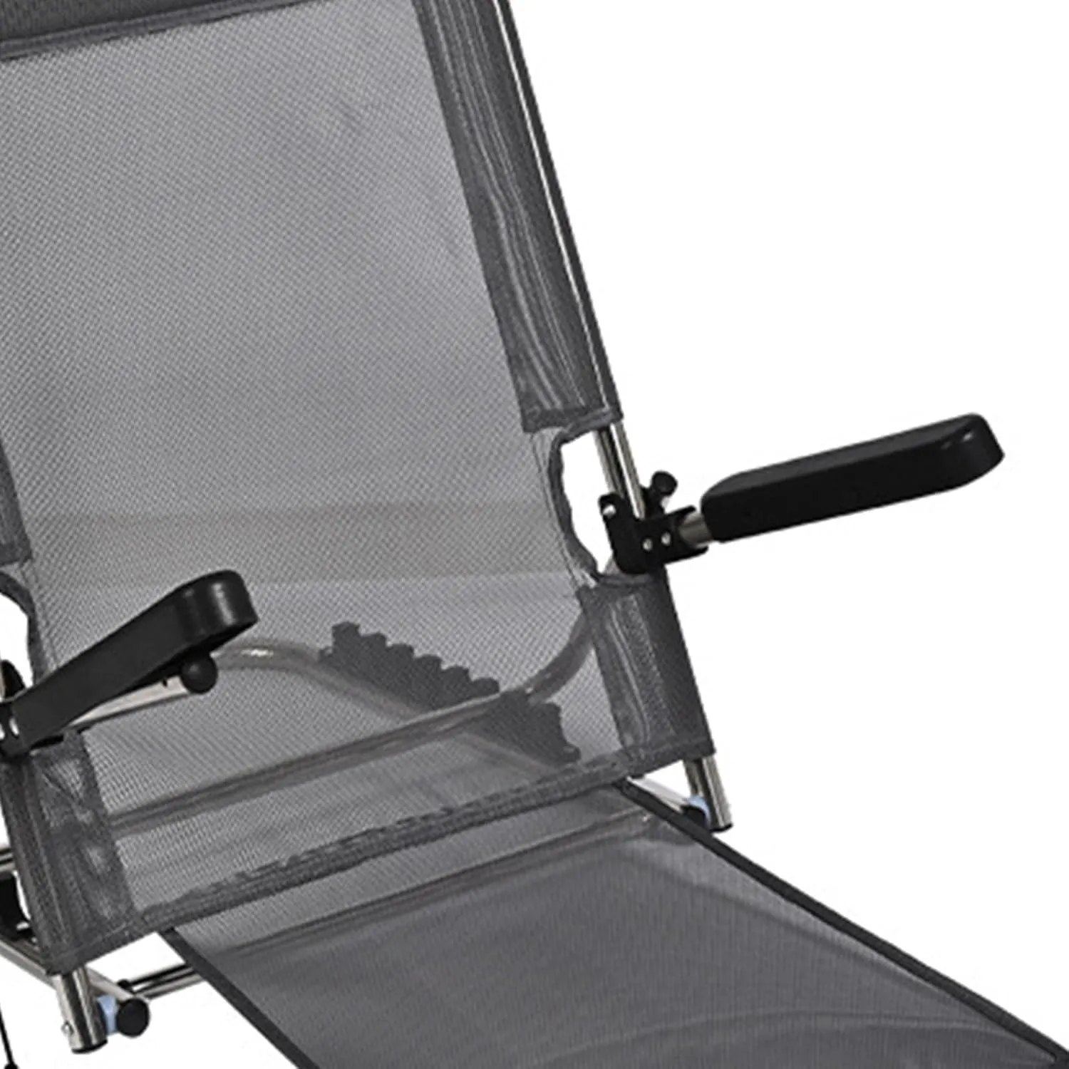 Yajuyi Multi-Function Floor Chair with Adjustable Backrest and, Stainless Grey