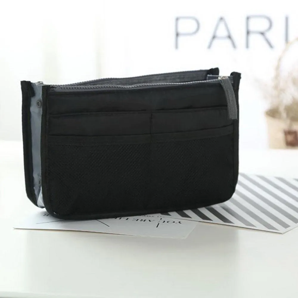 Zipper Mesh Toiletry Bag