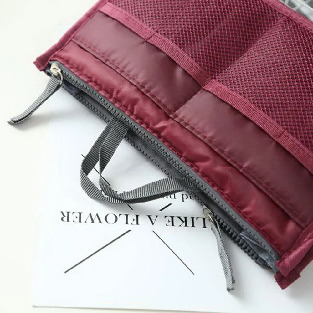 Zipper Mesh Toiletry Bag