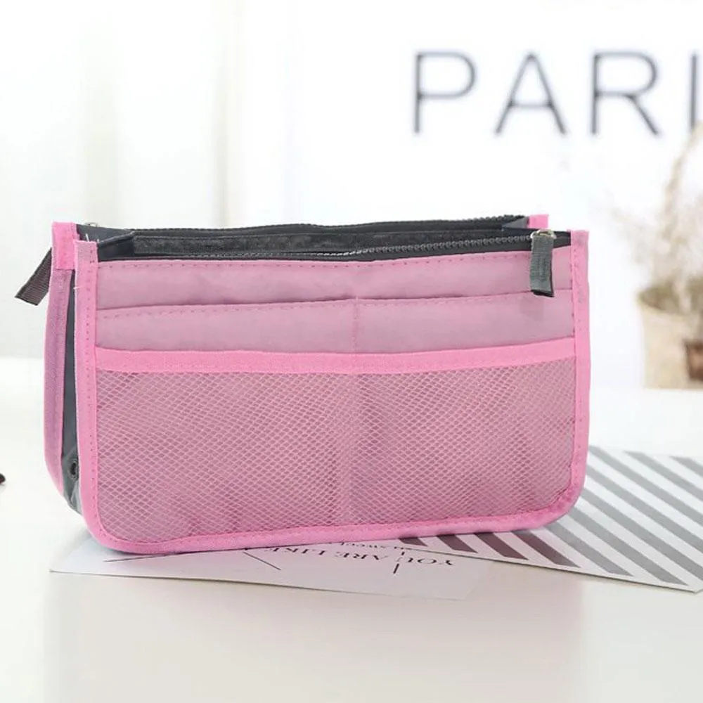 Zipper Mesh Toiletry Bag