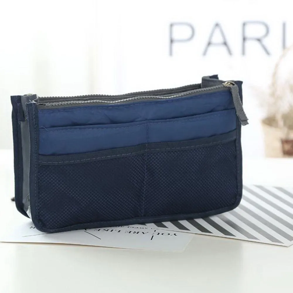 Zipper Mesh Toiletry Bag
