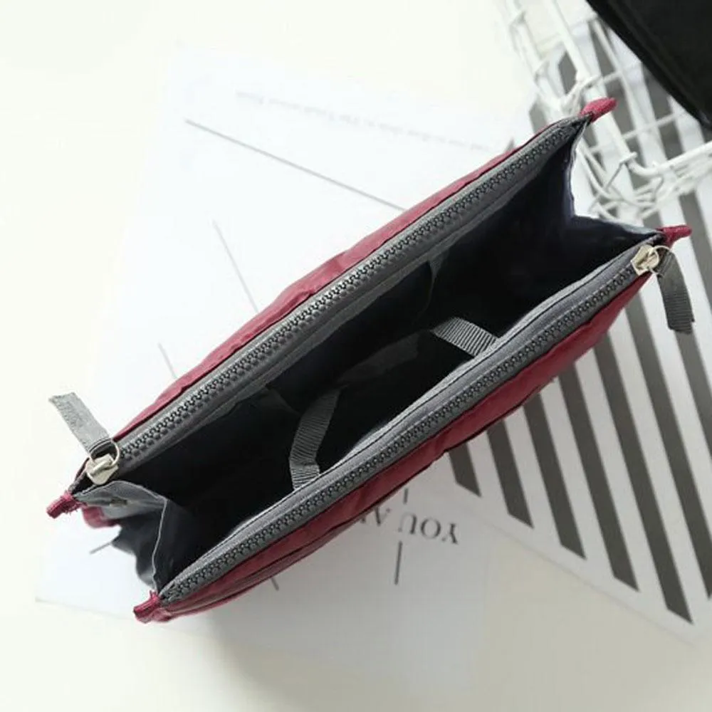 Zipper Mesh Toiletry Bag