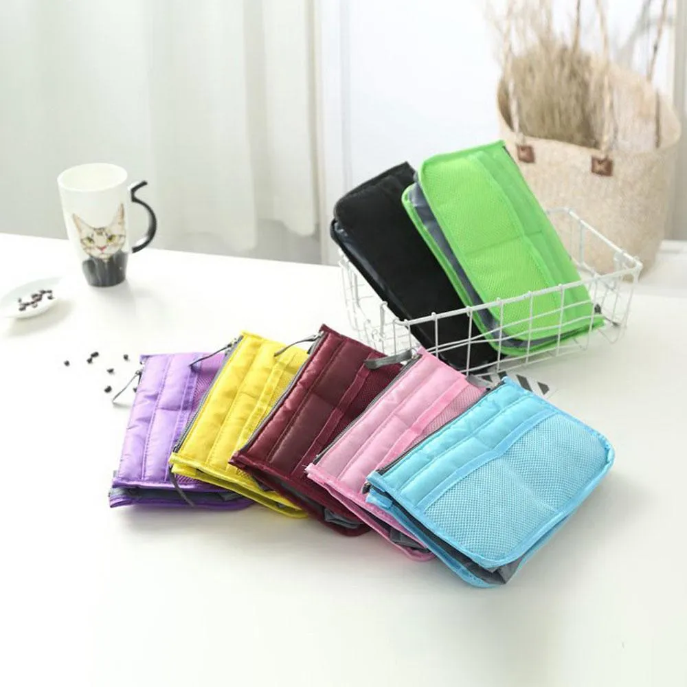 Zipper Mesh Toiletry Bag