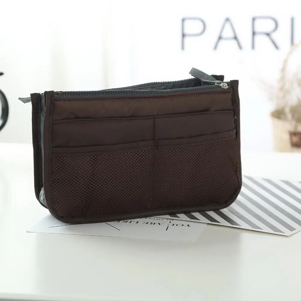 Zipper Mesh Toiletry Bag