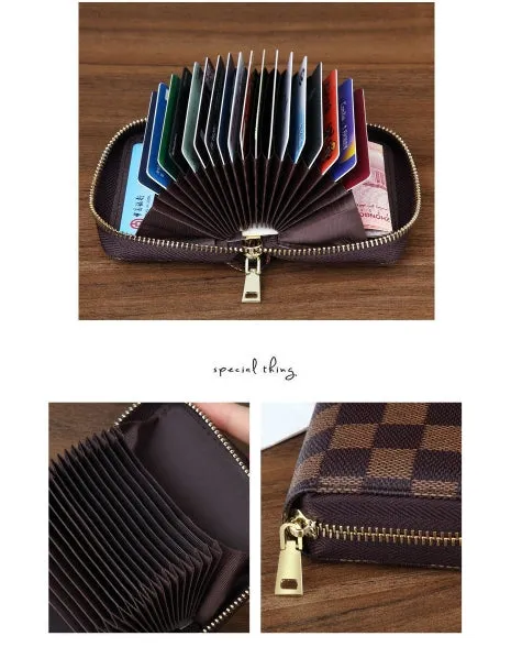 Zipper Money Pouch Multi-functional Card Clip Pocket Purse